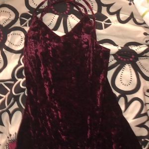 Velvet dress